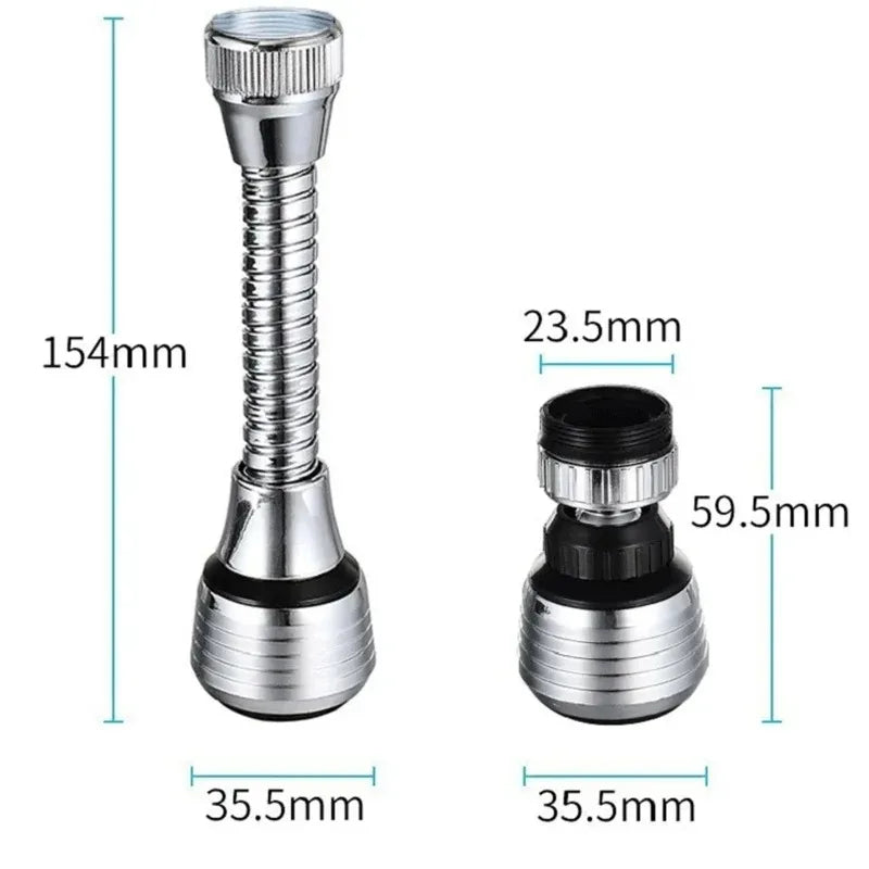 360° Rotating Kitchen Faucet Pressurized Anti-Splash Extended Filter