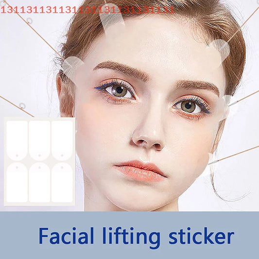 18Pcs Invisible Thin Face Stickers V-Shape Fast Lifting Facial Lift Up Neck