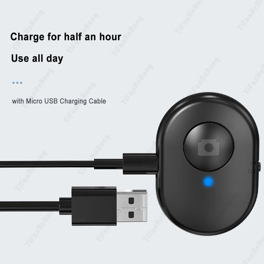 Portable Rechargeable Bluetooth-compatible Micro USB Selfie Stick