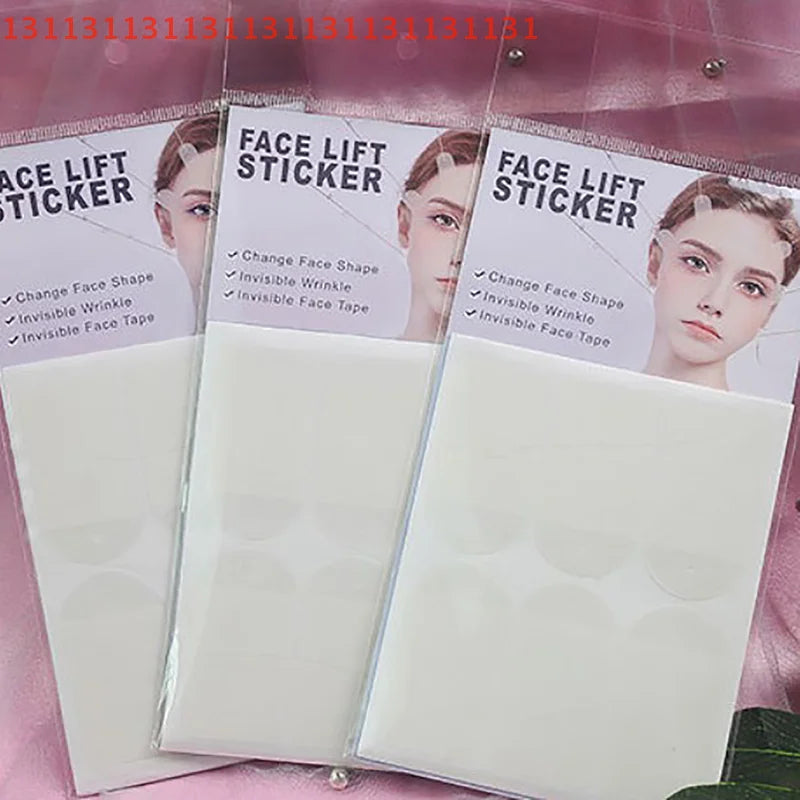 18Pcs Invisible Thin Face Stickers V-Shape Fast Lifting Facial Lift Up Neck