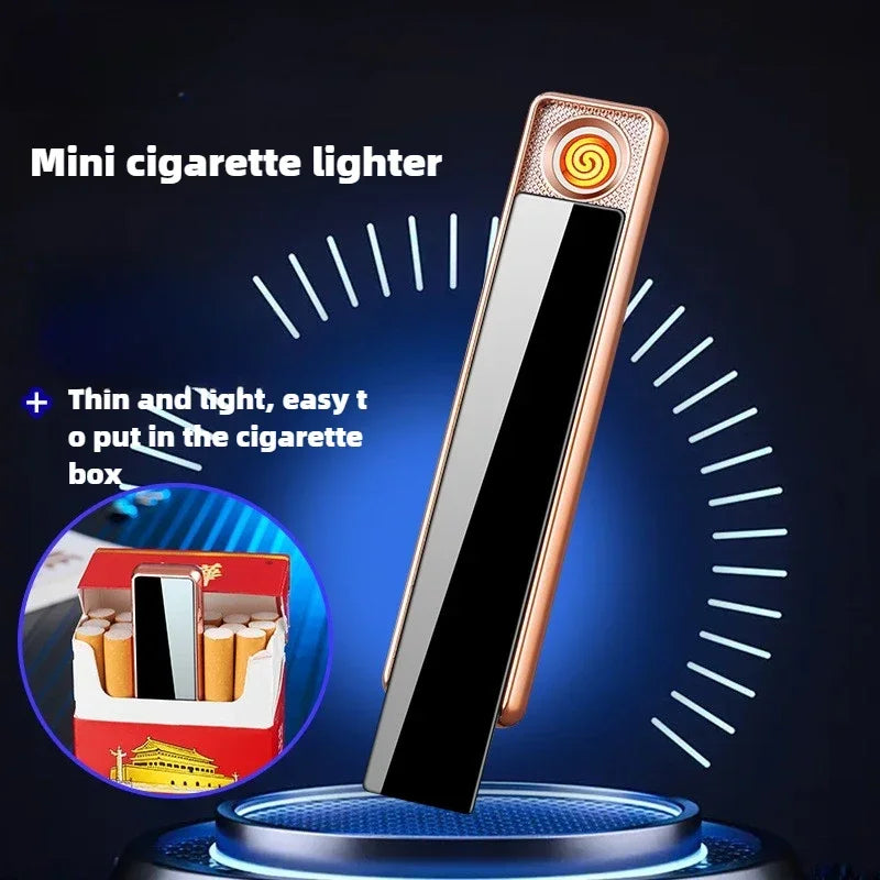 Mini Tungsten Electronic Cigarette Lighter, Portable Pull-down Ignition