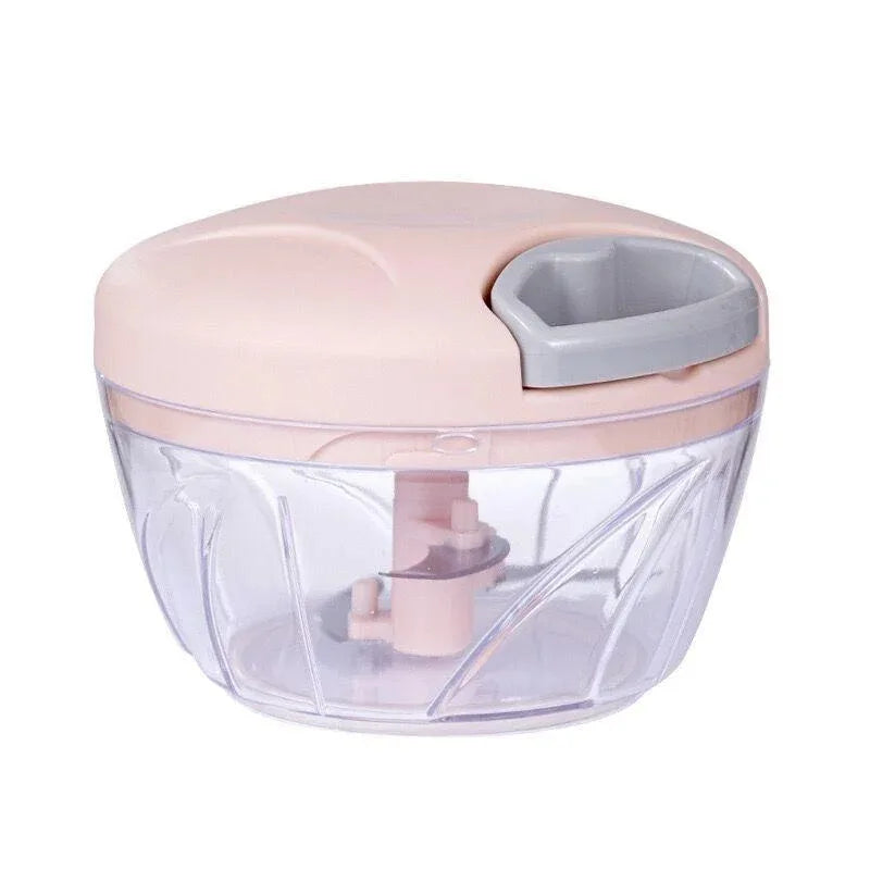 500ML Manual Meat Mincer Garlic Chopper Rotate Garlic Press Crushe