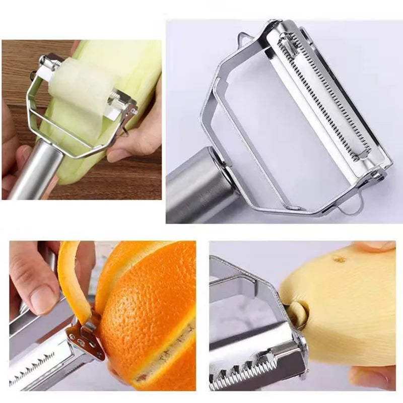 Stainless Steel Garlic Press Crusher Manual Garlic Mincer