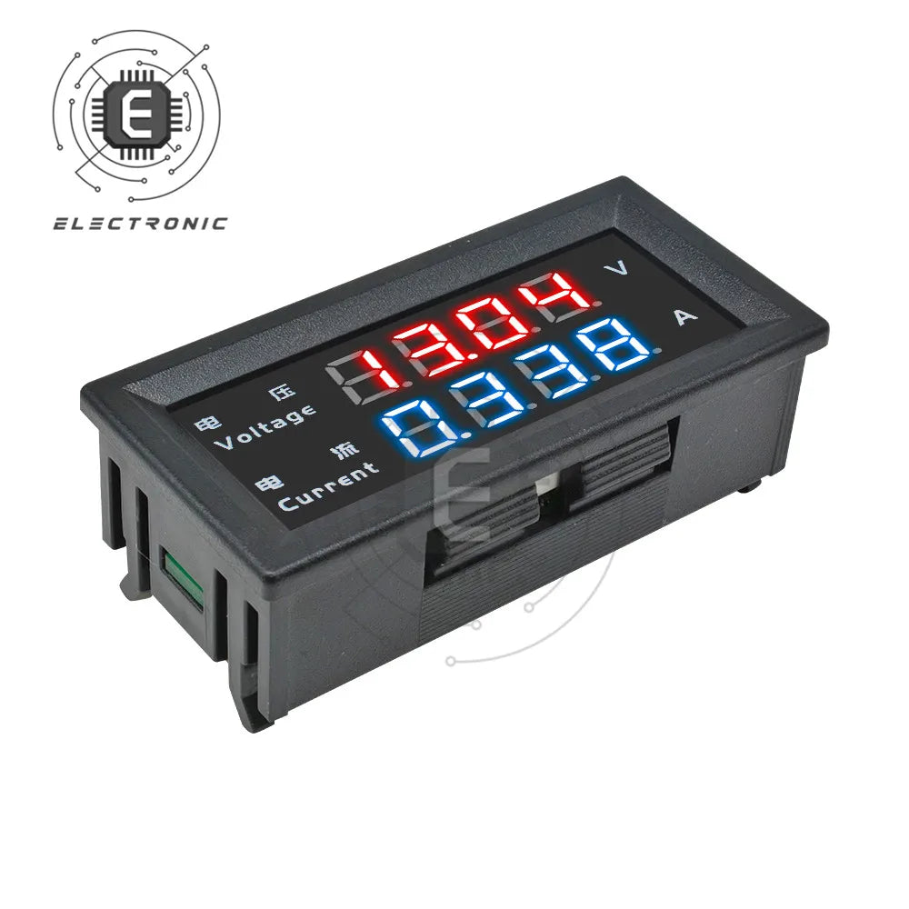 M4430 DC 100V 200V 10A Electronic Digital Voltmeter Ammeter 0.28