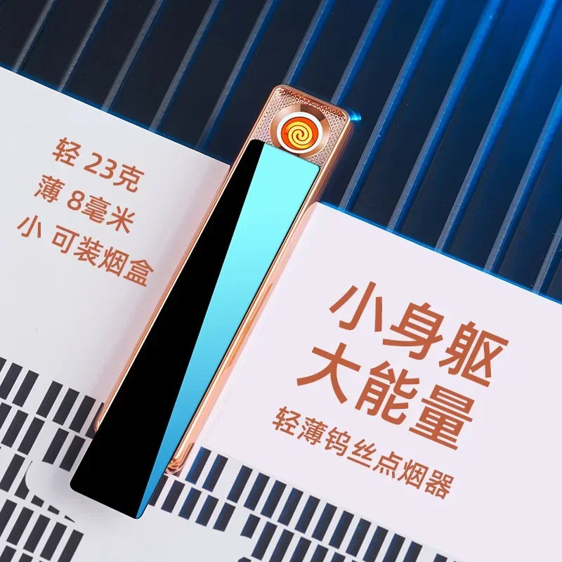 Mini Tungsten Electronic Cigarette Lighter, Portable Pull-down Ignition