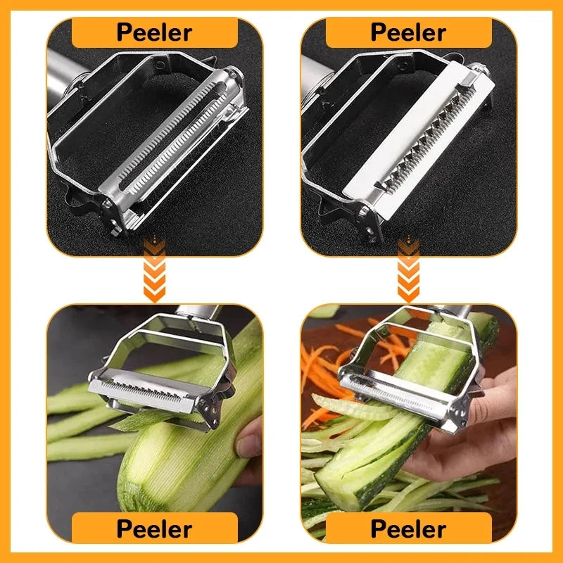 Stainless Steel Garlic Press Crusher Manual Garlic Mincer