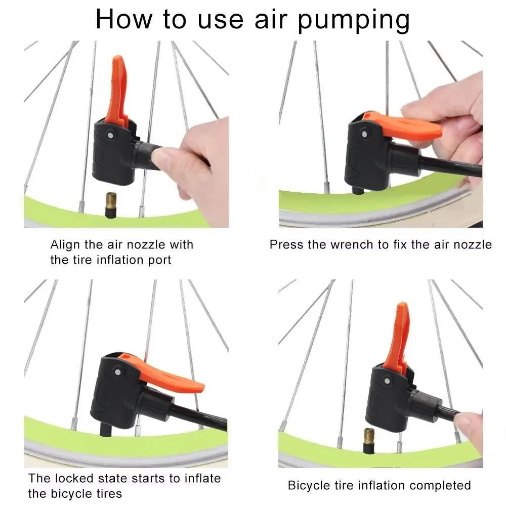 Mini Bike Tire Pump with Gauge