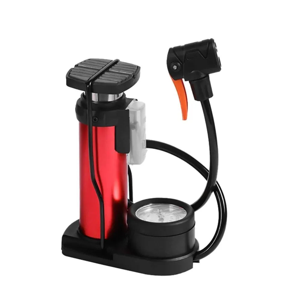Mini Bike Tire Pump with Gauge