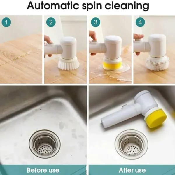 Power Scrub Electric Cleaning Brush